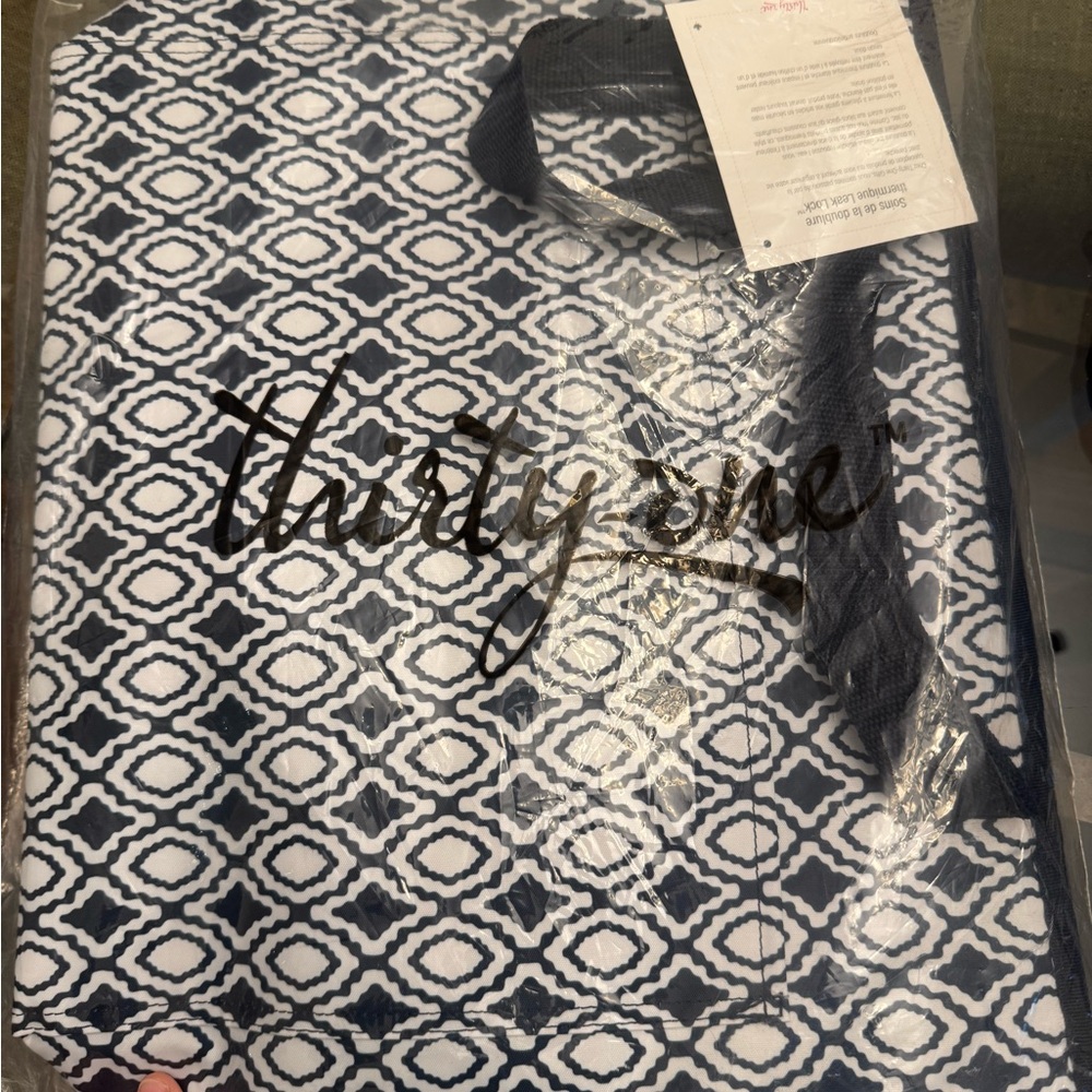 Thirty-One Tote-Ally Thermal Bag - Navy Perfect Pendant NWT